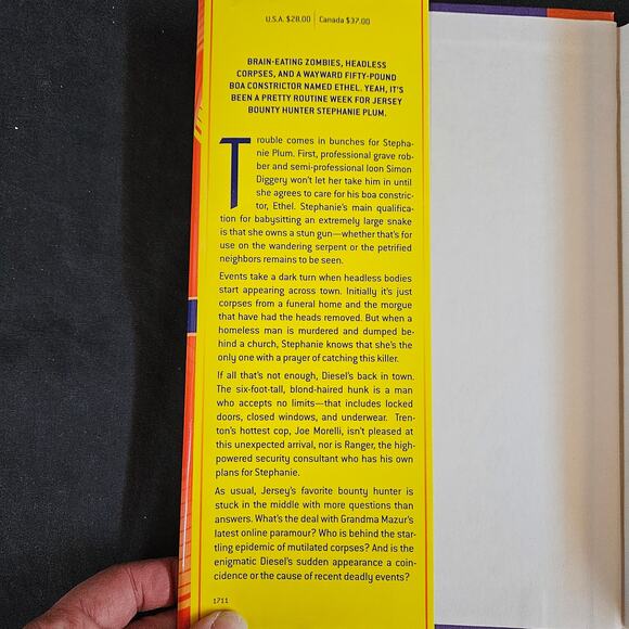 Hardcore Twenty Four A Stephanie Plum Novel By Janet Evanovich Signed - Picture 3 of 9